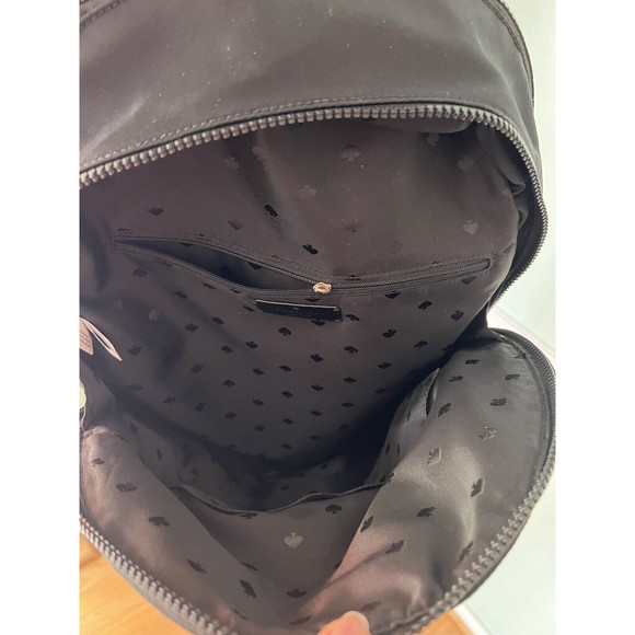 Kate Spade New York Backpack Nylon black leather trim main image 9
